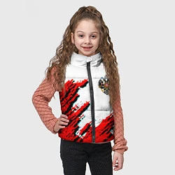 Детский жилет Россия герб империя, цвет: 3D-светло-серый — фото 2