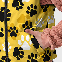 Детский жилет Собачьи следы, цвет: 3D-черный — фото 2