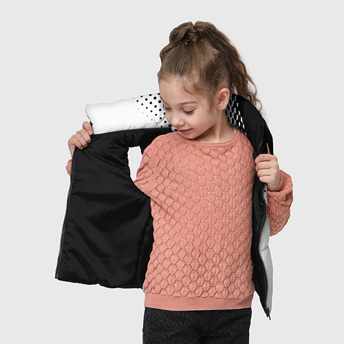 Детский жилет Juventus sport black geometry / 3D-Черный – фото 4