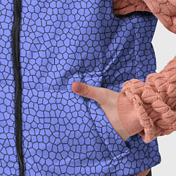 Детский жилет Нежный сиреневый мозаика, цвет: 3D-черный — фото 2