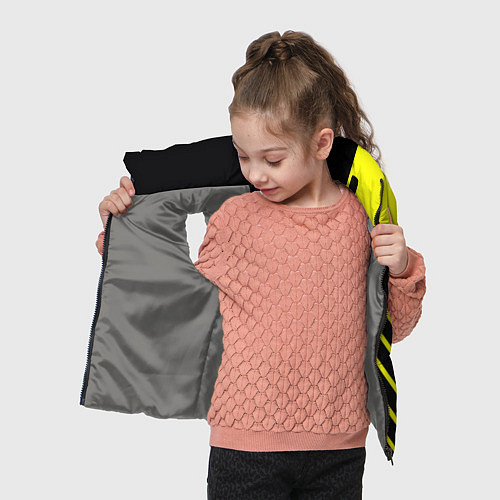 Детский жилет Borussia sport line uniform / 3D-Светло-серый – фото 4