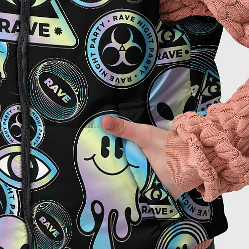 Детский жилет Rave gradient / 3D-Красный – фото 5