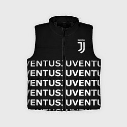 Детский жилет Juventus pattern fc club steel, цвет: 3D-черный