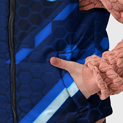 Детский жилет Schalke 04 sport geometry, цвет: 3D-красный — фото 2