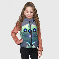 Детский жилет Робот человекоподобный, цвет: 3D-черный — фото 2