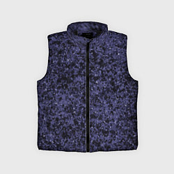Детский жилет Абстракция брызги фиолетовый