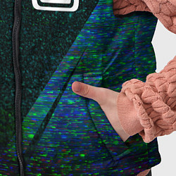 Детский жилет Zotye sport glitch blue, цвет: 3D-черный — фото 2