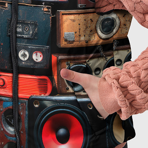 Детский жилет Audio speaker / 3D-Красный – фото 5