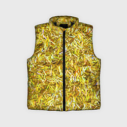 Детский жилет Золотые ленточки