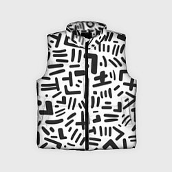 Детский жилет Паттерн линиями