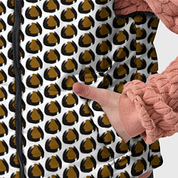 Детский жилет Паттерн пятнышки, цвет: 3D-черный — фото 2