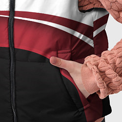 Детский жилет Униформа Россия - бордовая, цвет: 3D-светло-серый — фото 2