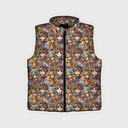 Детский жилет Аниме парень паттерн