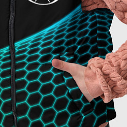Детский жилет JAC electro hexagon, цвет: 3D-черный — фото 2
