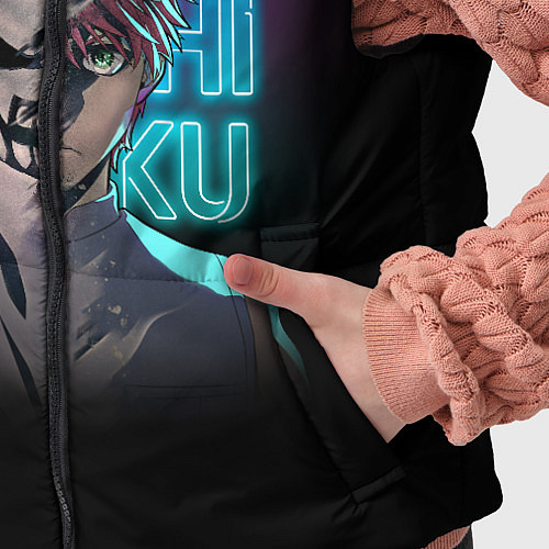 Детский жилет Боевой отряд Полный провал Комбатант Ди и Хибики / 3D-Светло-серый – фото 5