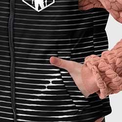 Детский жилет Tomb Raider metal game lines, цвет: 3D-черный — фото 2