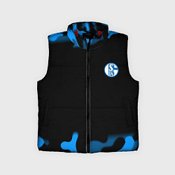 Детский жилет Schalke 04 fc camo, цвет: 3D-красный