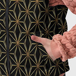 Детский жилет Арт деко узор, цвет: 3D-светло-серый — фото 2