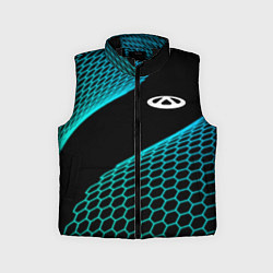 Детский жилет Chery electro hexagon, цвет: 3D-черный