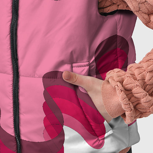 Детский жилет Музыкальная линия / 3D-Красный – фото 5