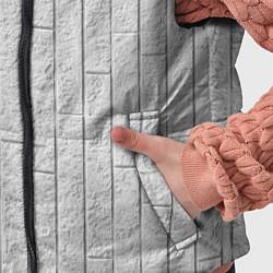 Детский жилет Текстура серого камня, цвет: 3D-светло-серый — фото 2