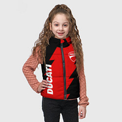 Детский жилет Ducati - logo, цвет: 3D-черный — фото 2