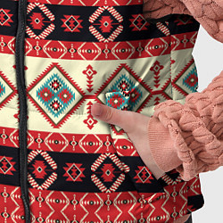 Детский жилет Этнический геометрический узор, цвет: 3D-черный — фото 2