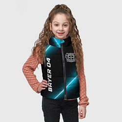 Детский жилет Bayer 04 неоновые лампы, цвет: 3D-черный — фото 2