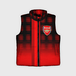 Детский жилет Arsenal fc sport geometry steel