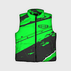 Детский жилет Geely sport green