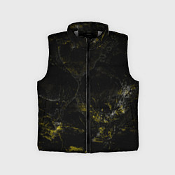 Детский жилет Потертая желтая текстура