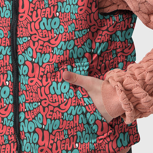 Детский жилет И да и нет / 3D-Красный – фото 5