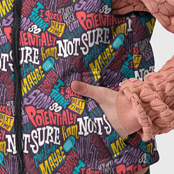 Детский жилет Сомнения, цвет: 3D-черный — фото 2