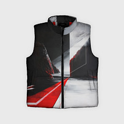 Детский жилет Футуристичный пейзаж в стиле авангард