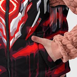 Детский жилет Абстрактная красная руна, цвет: 3D-красный — фото 2
