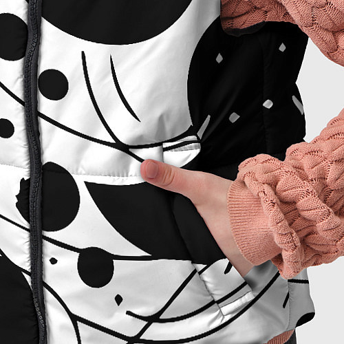 Детский жилет Fashion abstraction - ai art fantasy / 3D-Красный – фото 5
