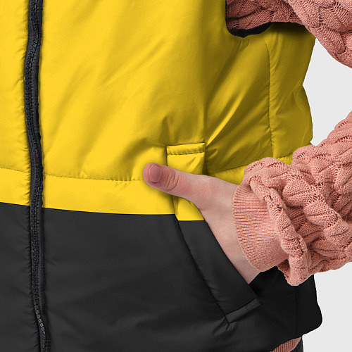 Детский жилет Сокрушу пред ним врагов его герб черный / 3D-Светло-серый – фото 5