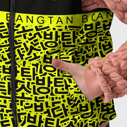 Детский жилет BTS pattern kpop / 3D-Красный – фото 5