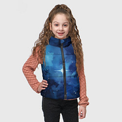 Детский жилет Звезда в ночном небе, цвет: 3D-черный — фото 2