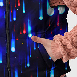 Детский жилет Космические метеориты, цвет: 3D-черный — фото 2