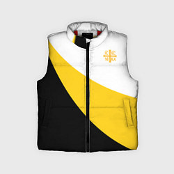 Детский жилет Сокрушу пред ним врагов его малая желтая Ника 2 Ни
