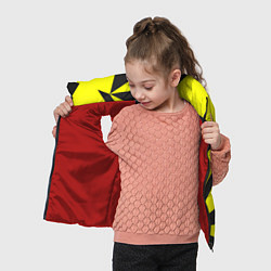 Детский жилет Абстрактные стекло, цвет: 3D-красный — фото 2
