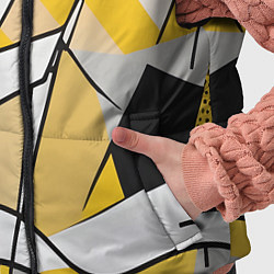 Детский жилет Абстракция поп-арт геометрия, цвет: 3D-светло-серый — фото 2