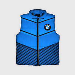 Детский жилет BMW geometry blue