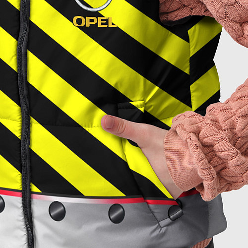 Детский жилет Opel линии / 3D-Красный – фото 5