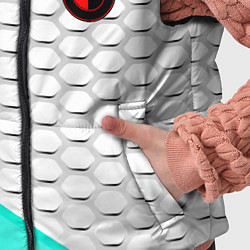 Детский жилет BMW carbon steel, цвет: 3D-красный — фото 2