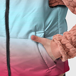 Детский жилет Текстура цветов градиента, цвет: 3D-светло-серый — фото 2