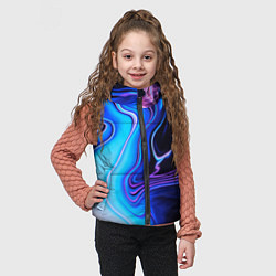 Детский жилет Abrupt neon colors, цвет: 3D-черный — фото 2