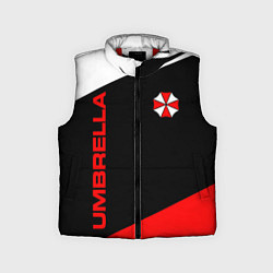 Детский жилет Umbrella corporation - resident evil, цвет: 3D-красный