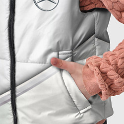 Детский жилет Mercedes benz metalic collection, цвет: 3D-красный — фото 2